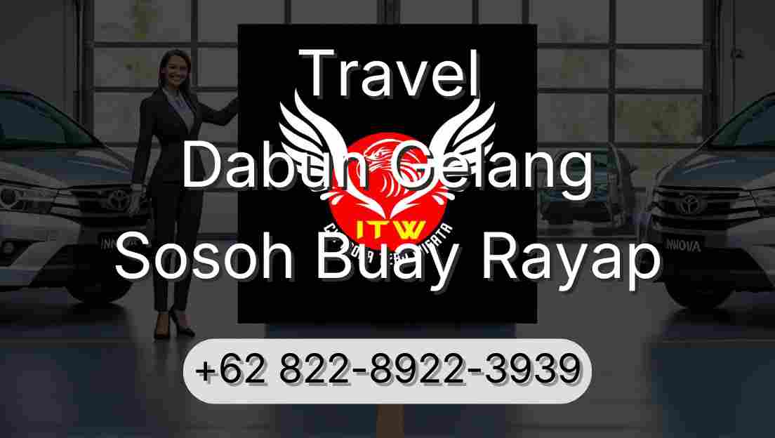 Travel Dabun Gelang Sosoh Buay Rayap