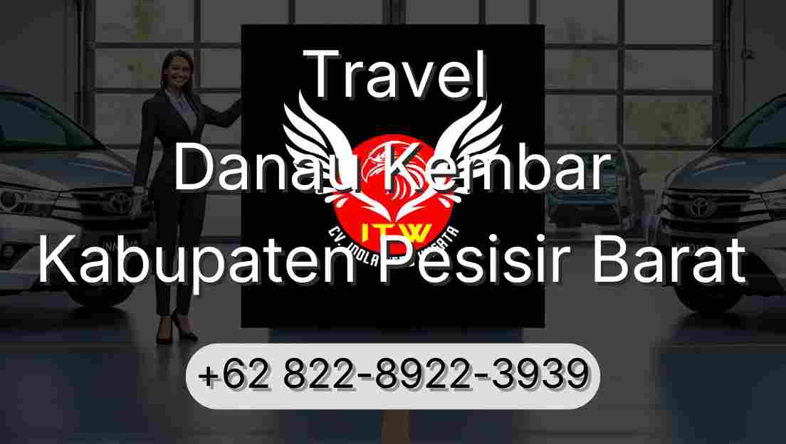 Travel Danau Kembar Kabupaten Pesisir Barat