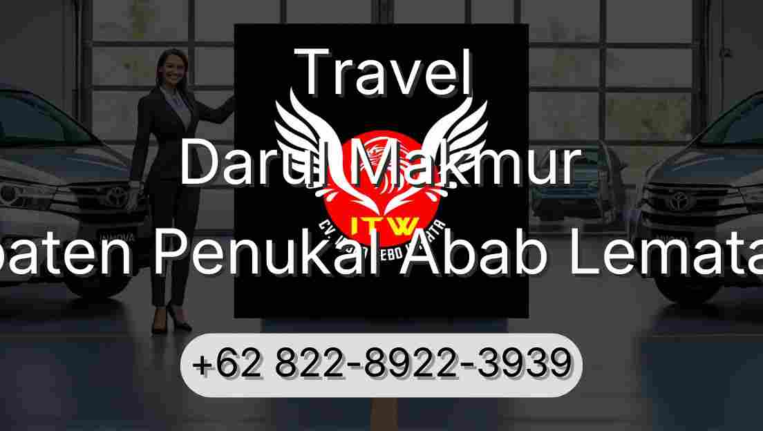 Travel Darul Makmur Kabupaten Penukal Abab Lematang Ilir