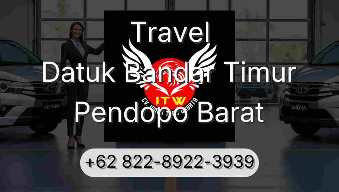 Travel Datuk Bandar Timur Pendopo Barat