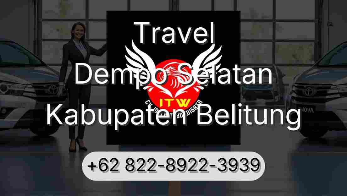 Travel Dempo Selatan Kabupaten Belitung