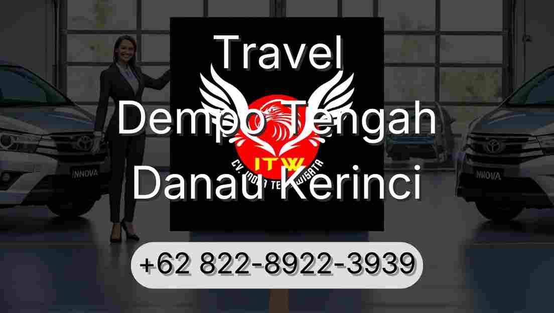 Travel Dempo Tengah Danau Kerinci
