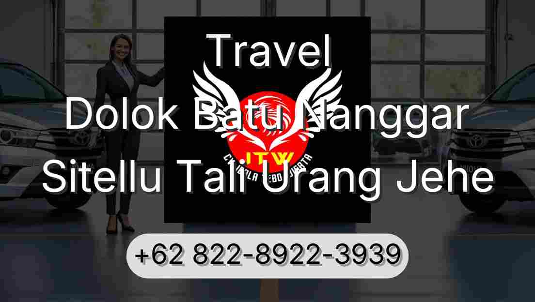 Travel Dolok Batu Nanggar Sitellu Tali Urang Jehe