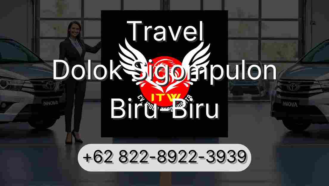 Travel Dolok Sigompulon Biru-Biru