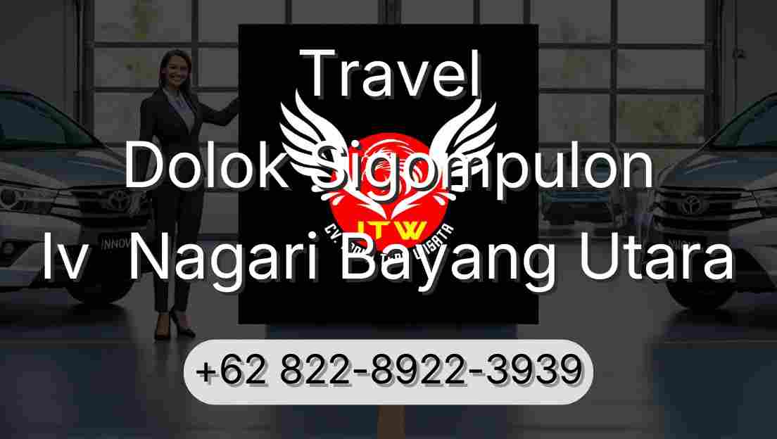 Travel Dolok Sigompulon Iv  Nagari Bayang Utara