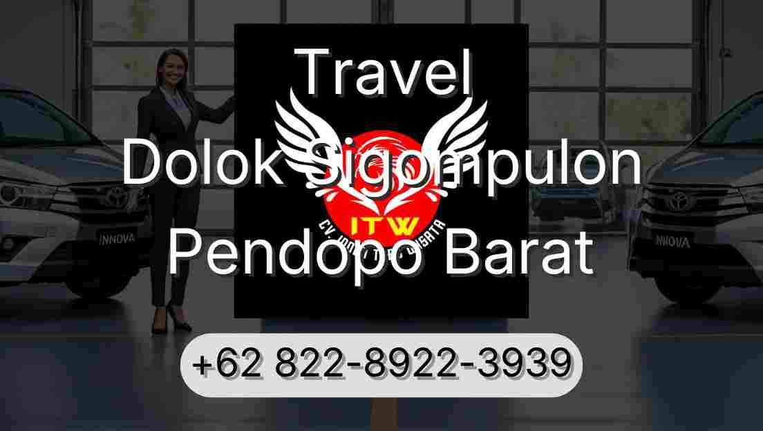 Travel Dolok Sigompulon Pendopo Barat