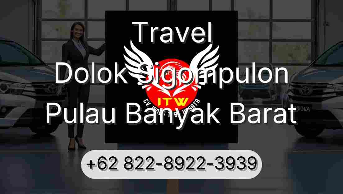 Travel Dolok Sigompulon Pulau Banyak Barat