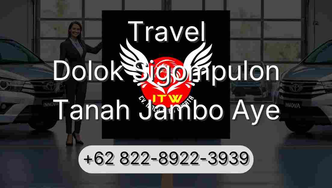 Travel Dolok Sigompulon Tanah Jambo Aye