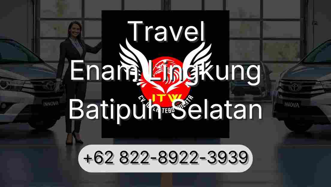 Travel Enam Lingkung Batipuh Selatan