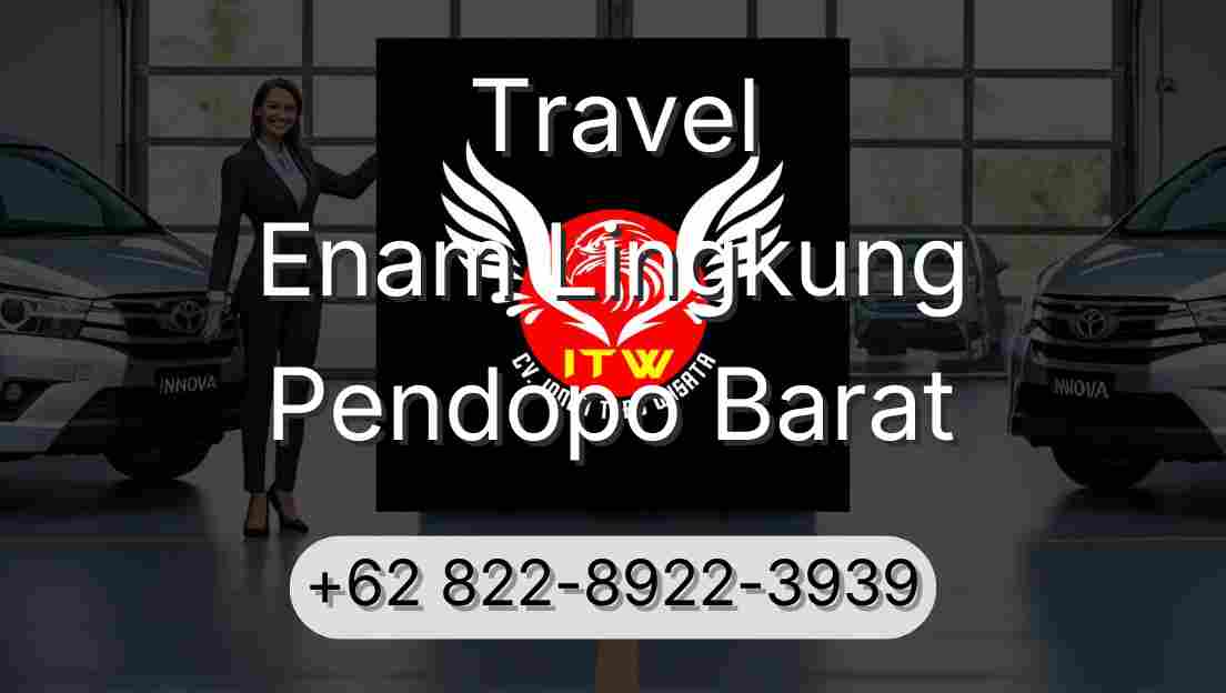 Travel Enam Lingkung Pendopo Barat