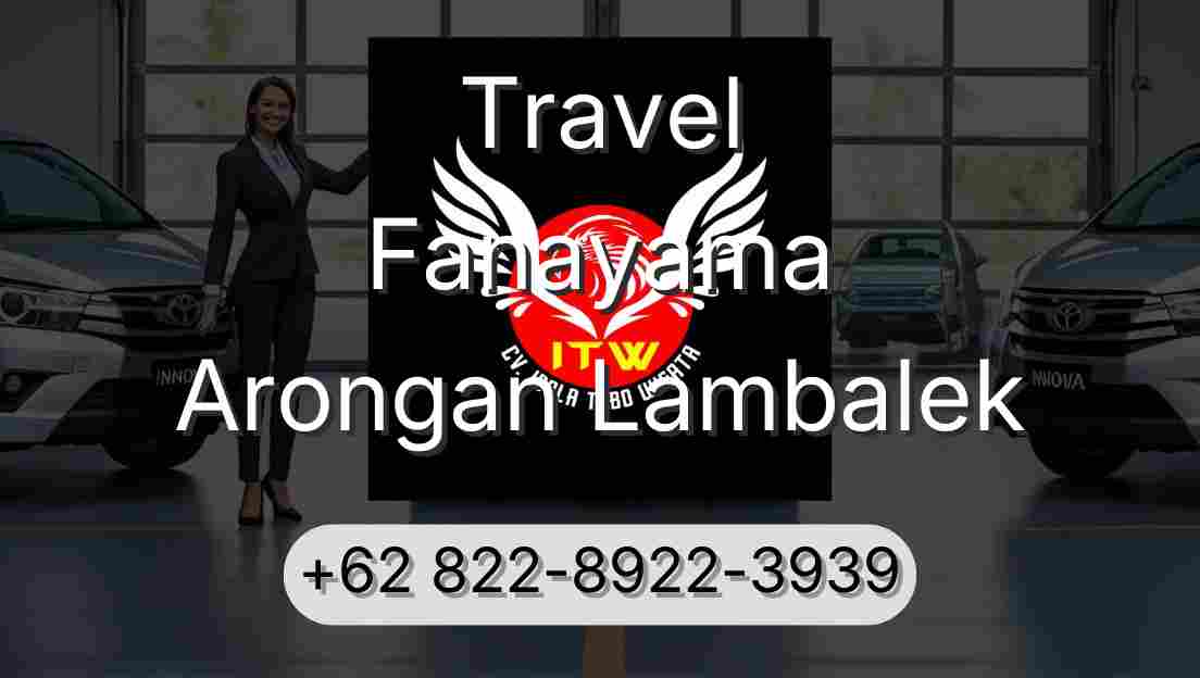 Travel Fanayama Arongan Lambalek