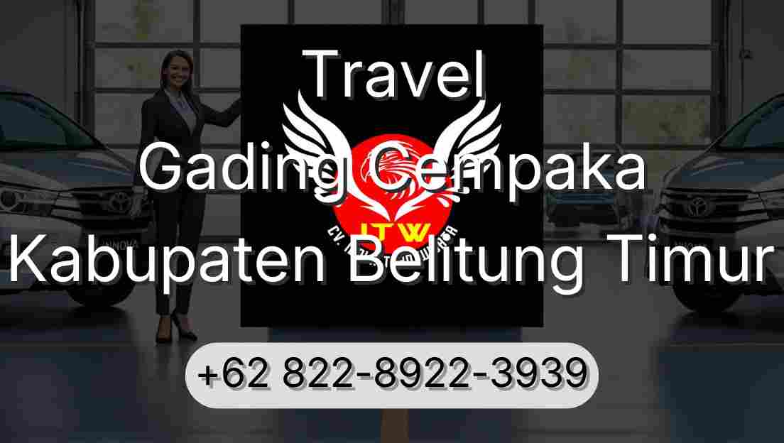 Travel Gading Cempaka Kabupaten Belitung Timur
