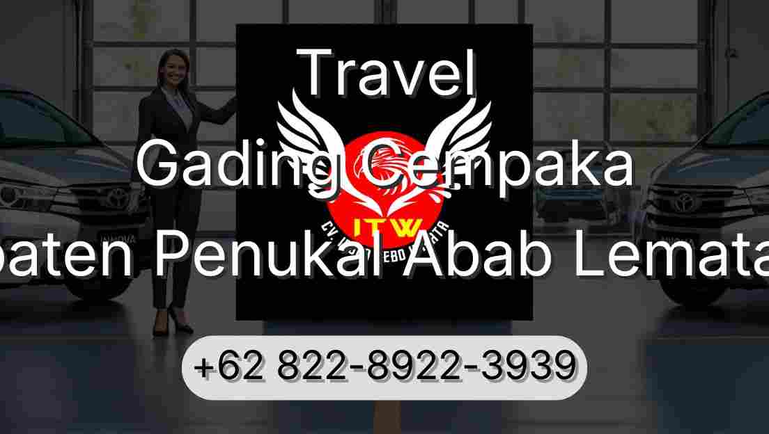 Travel Gading Cempaka Kabupaten Penukal Abab Lematang Ilir