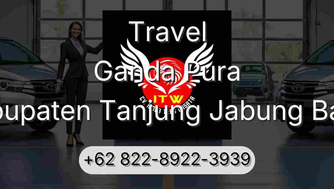 Travel Ganda Pura Kabupaten Tanjung Jabung Barat