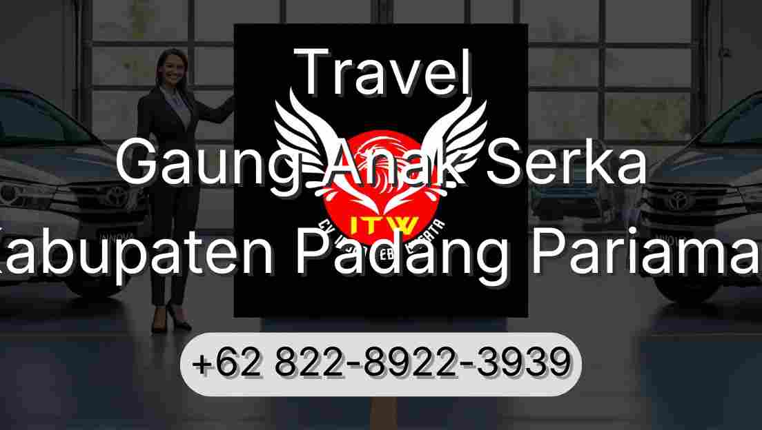Travel Gaung Anak Serka Kabupaten Padang Pariaman