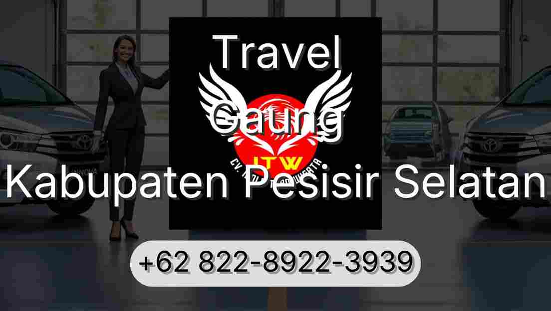Travel Gaung Kabupaten Pesisir Selatan