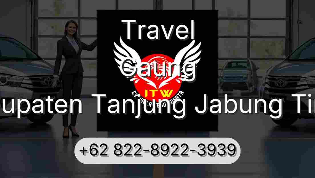Travel Gaung Kabupaten Tanjung Jabung Timur