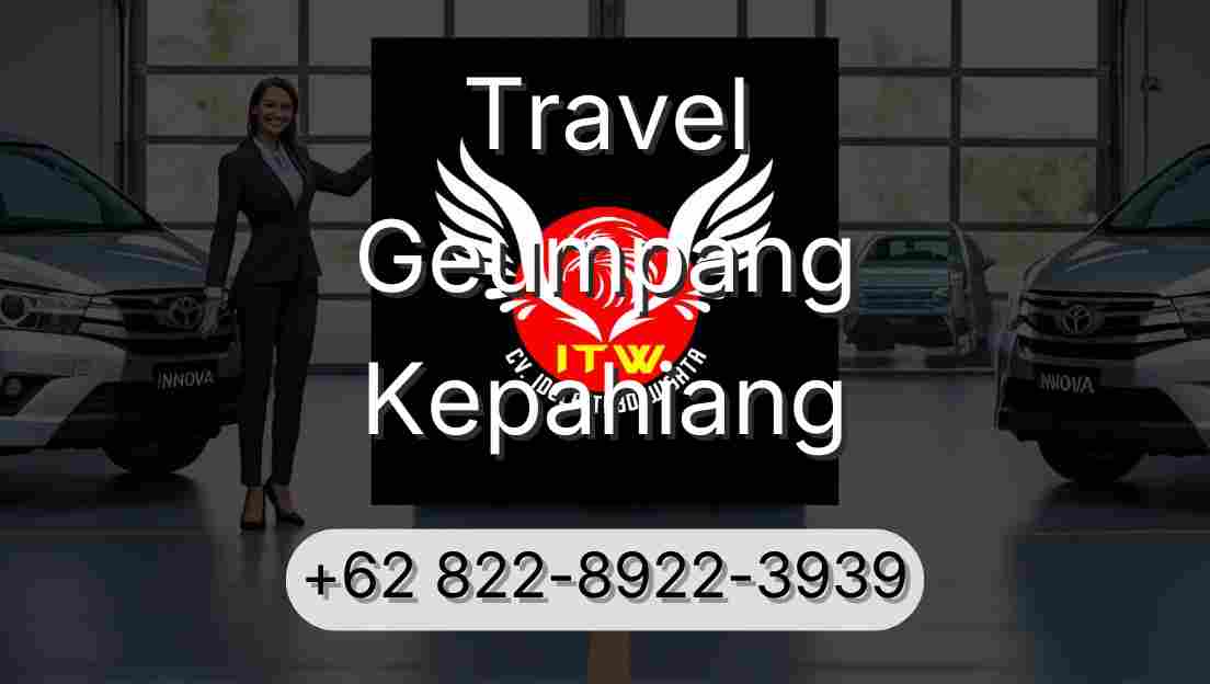 Travel Geumpang Kepahiang
