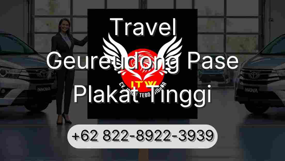 Travel Geureudong Pase Plakat Tinggi