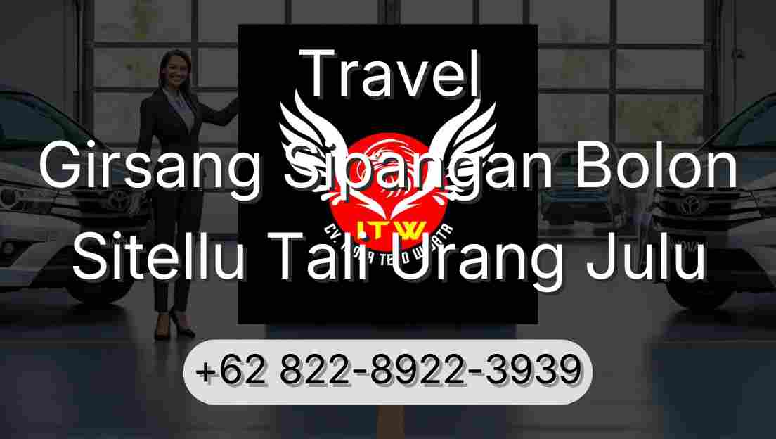 Travel Girsang Sipangan Bolon Sitellu Tali Urang Julu