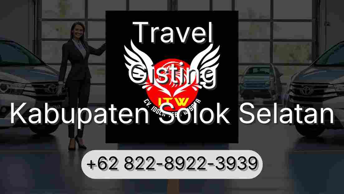 Travel Gisting Kabupaten Solok Selatan