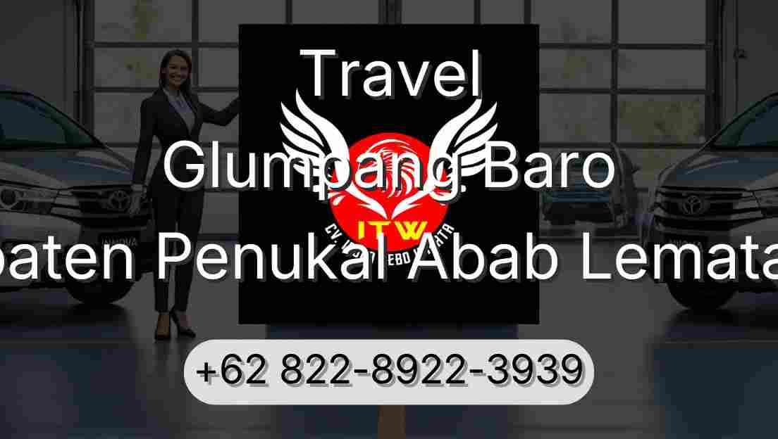 Travel Glumpang Baro Kabupaten Penukal Abab Lematang Ilir