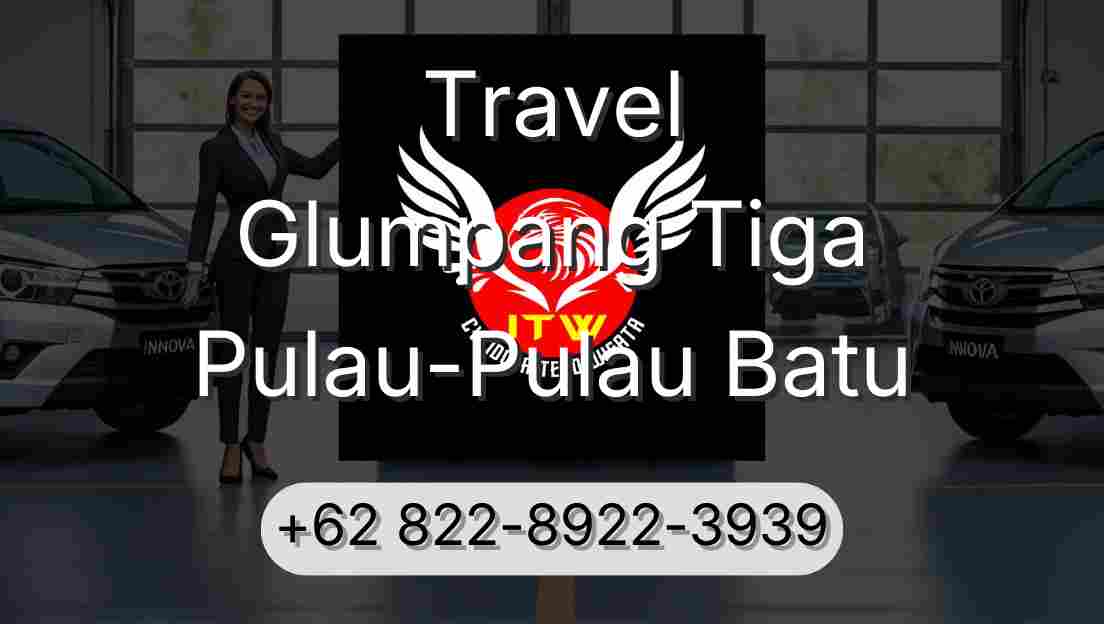 Travel Glumpang Tiga Pulau-Pulau Batu
