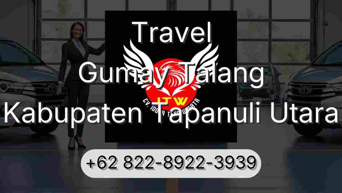 Travel Gumay Talang Kabupaten Tapanuli Utara