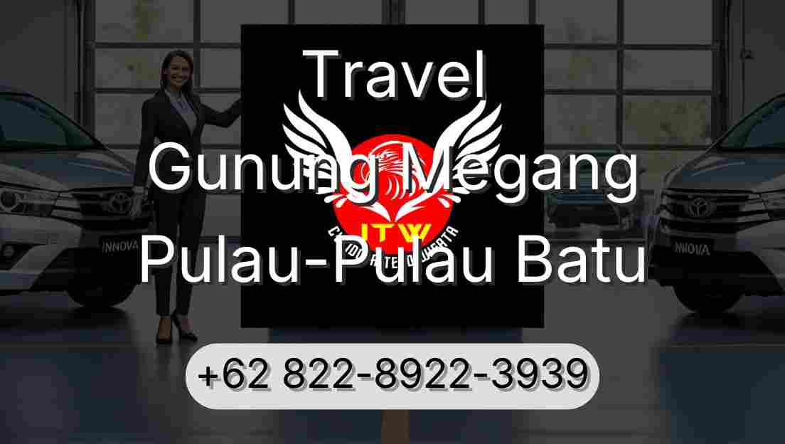 Travel Gunung Megang Pulau-Pulau Batu