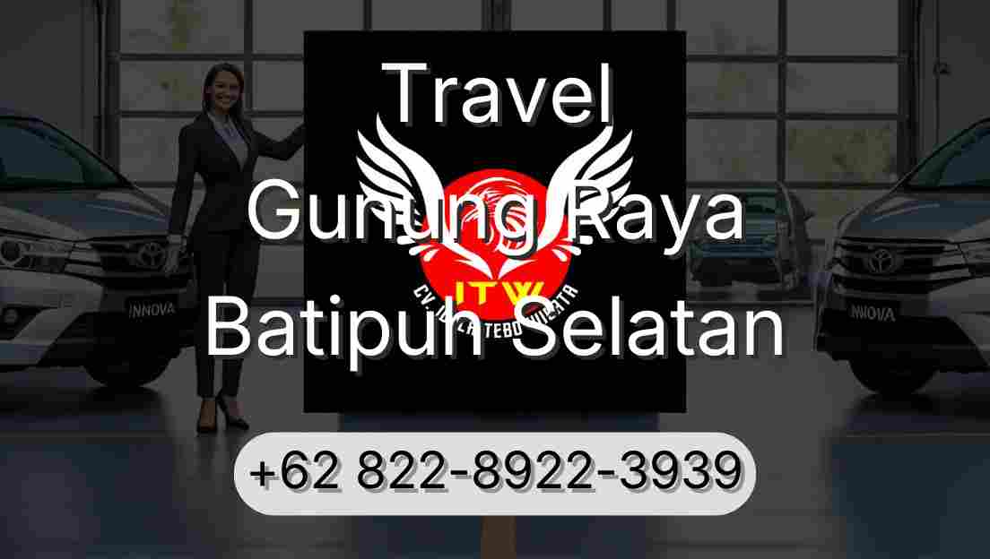 Travel Gunung Raya Batipuh Selatan