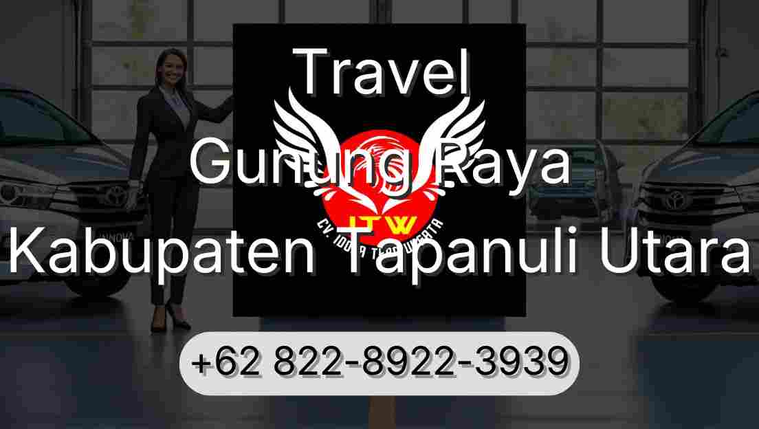 Travel Gunung Raya Kabupaten Tapanuli Utara