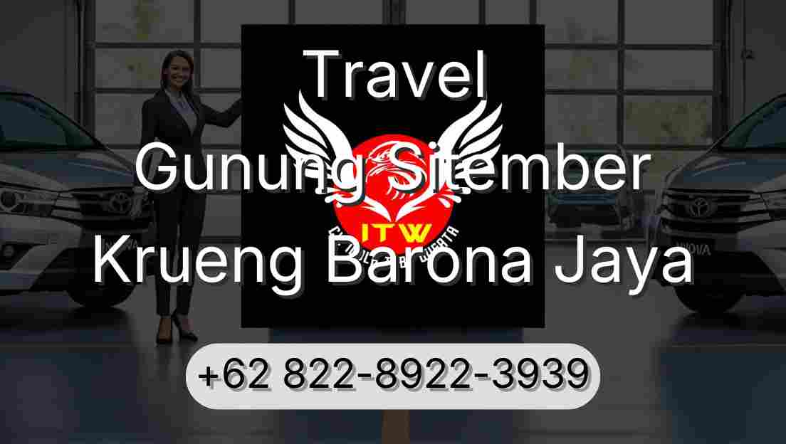 Travel Gunung Sitember Krueng Barona Jaya