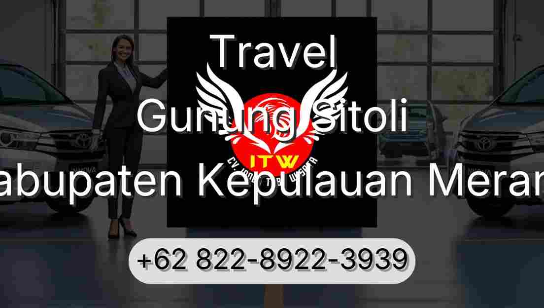 Travel Gunung Sitoli Kabupaten Kepulauan Meranti