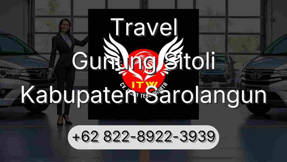 Travel Gunung Sitoli Kabupaten Sarolangun
