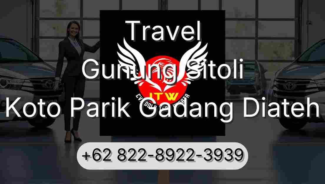 Travel Gunung Sitoli Koto Parik Gadang Diateh