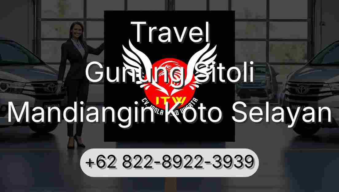 Travel Gunung Sitoli Mandiangin Koto Selayan