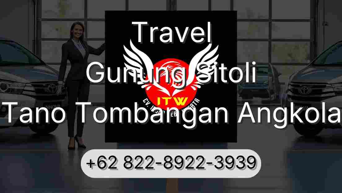Travel Gunung Sitoli Tano Tombangan Angkola