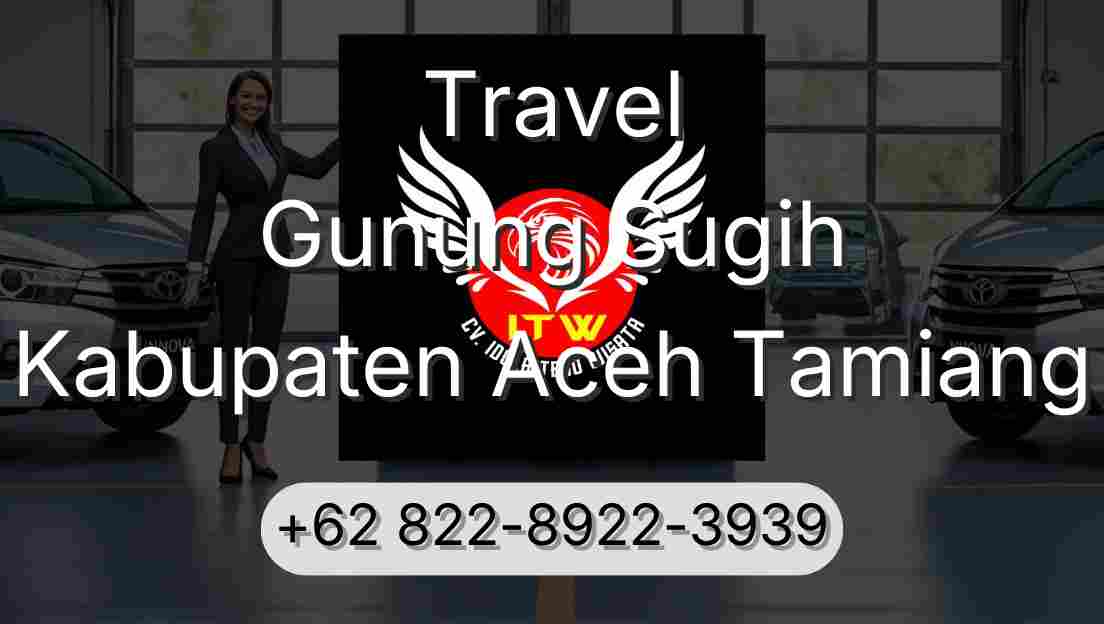 Travel Gunung Sugih Kabupaten Aceh Tamiang