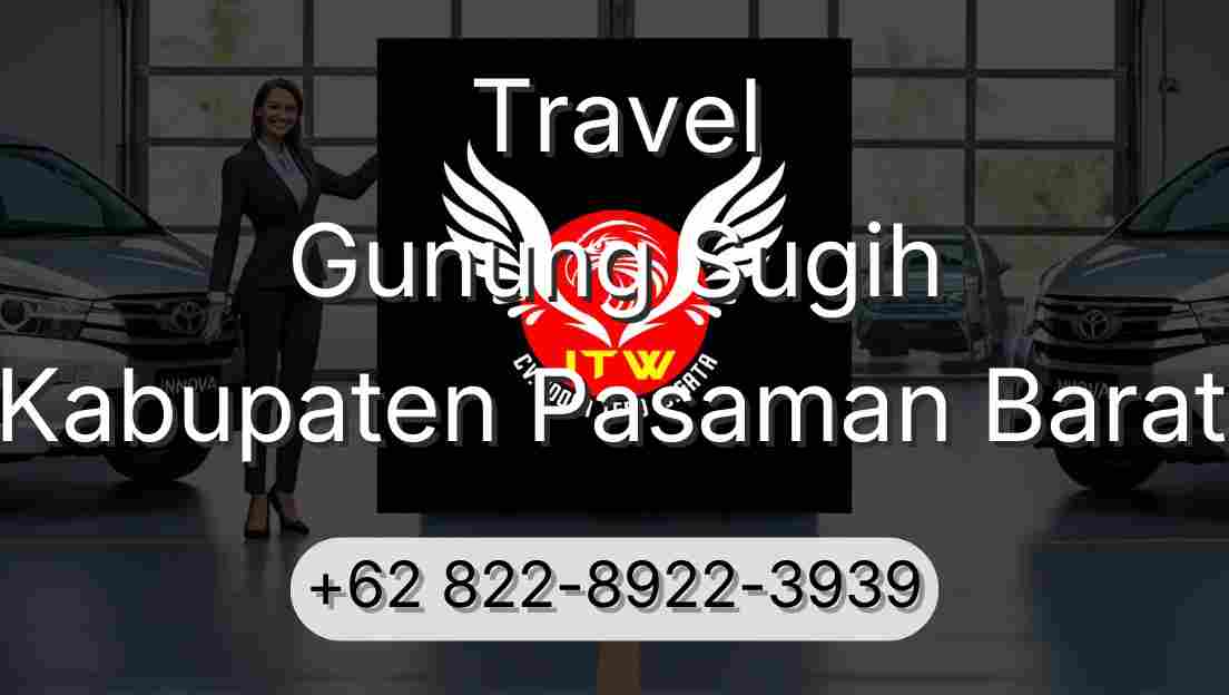 Travel Gunung Sugih Kabupaten Pasaman Barat