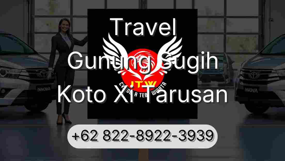 Travel Gunung Sugih Koto Xi Tarusan