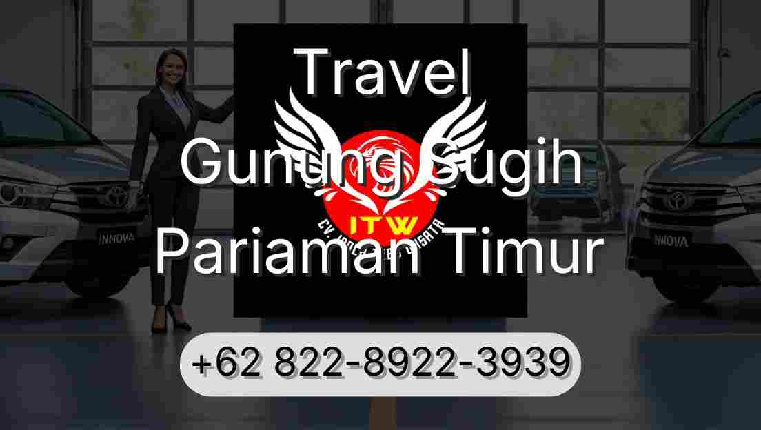 Travel Gunung Sugih Pariaman Timur