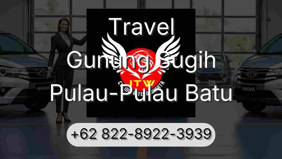 Travel Gunung Sugih Pulau-Pulau Batu