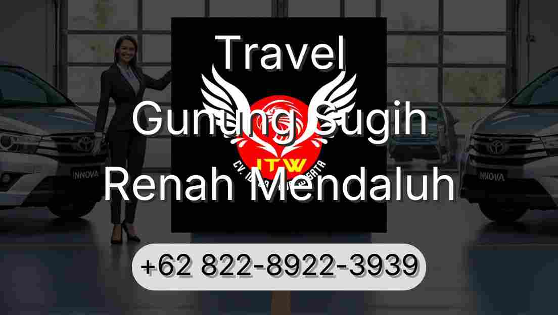 Travel Gunung Sugih Renah Mendaluh