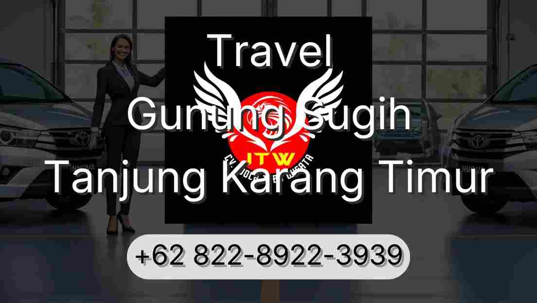 Travel Gunung Sugih Tanjung Karang Timur