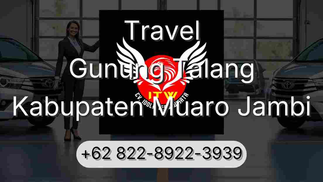 Travel Gunung Talang Kabupaten Muaro Jambi