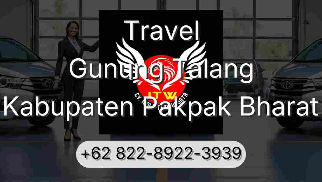 Travel Gunung Talang Kabupaten Pakpak Bharat