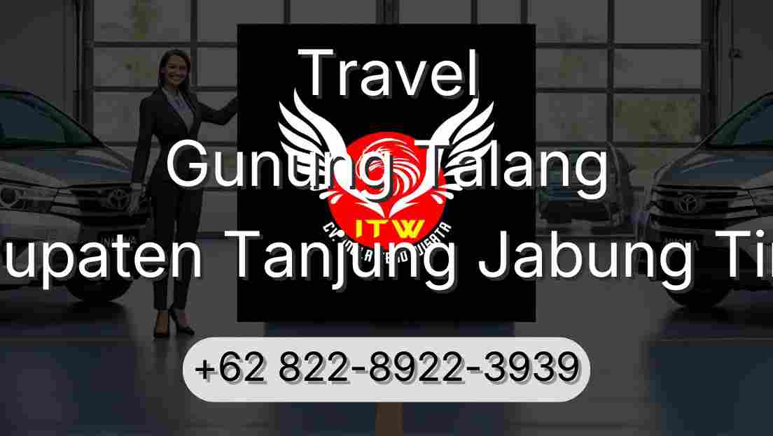 Travel Gunung Talang Kabupaten Tanjung Jabung Timur