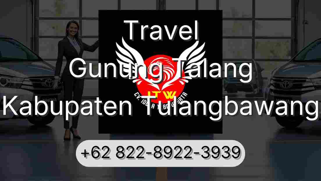 Travel Gunung Talang Kabupaten Tulangbawang
