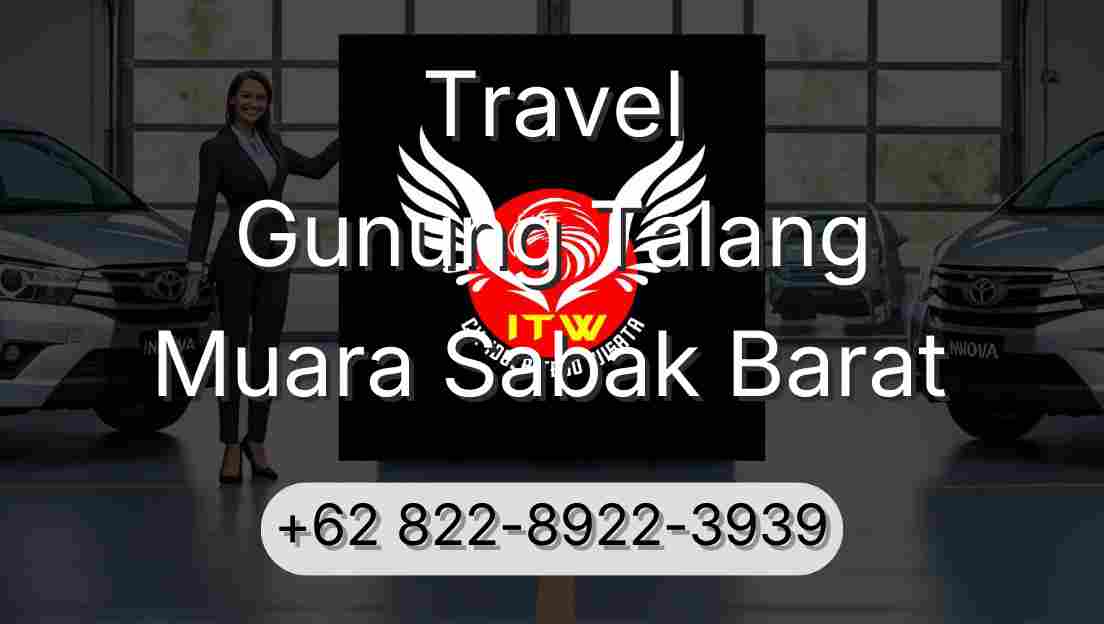 Travel Gunung Talang Muara Sabak Barat