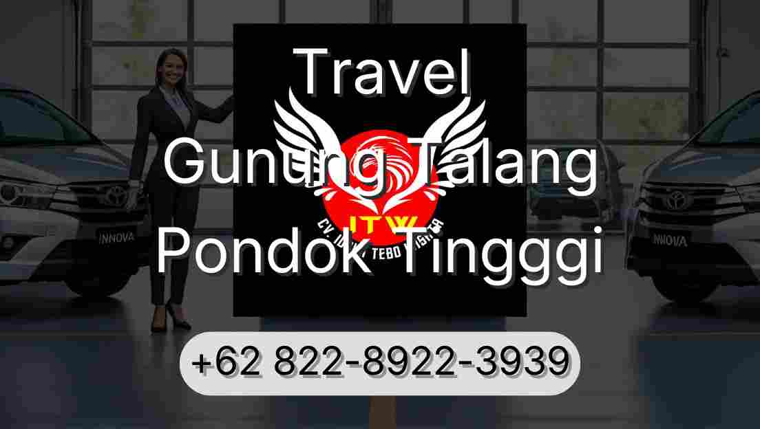 Travel Gunung Talang Pondok Tingggi